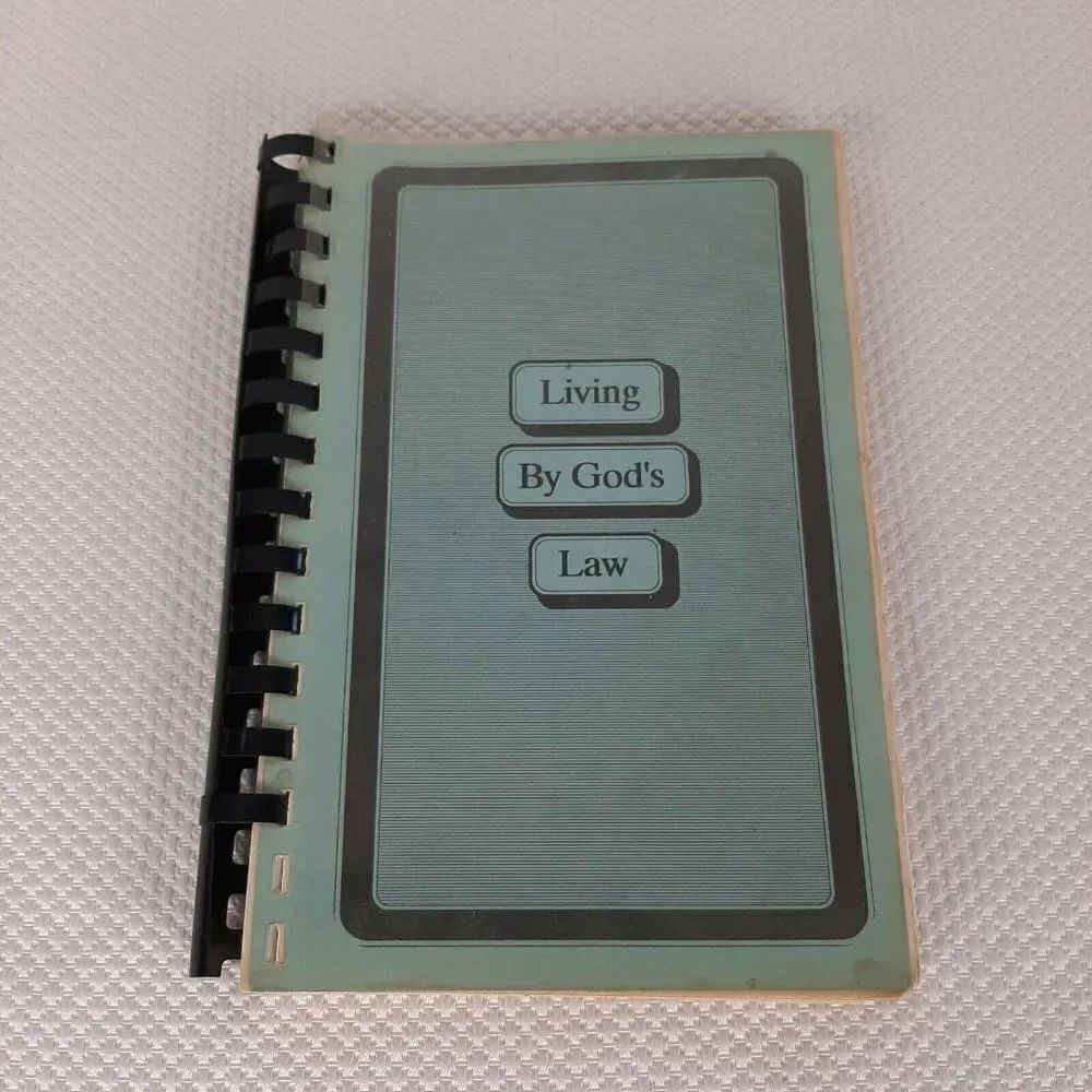Livingย By Gods Law Living My Religion Series Book 5 1962 Vintage SpiralโBook